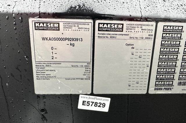 Compresor de aire Kaeser M250: foto 5