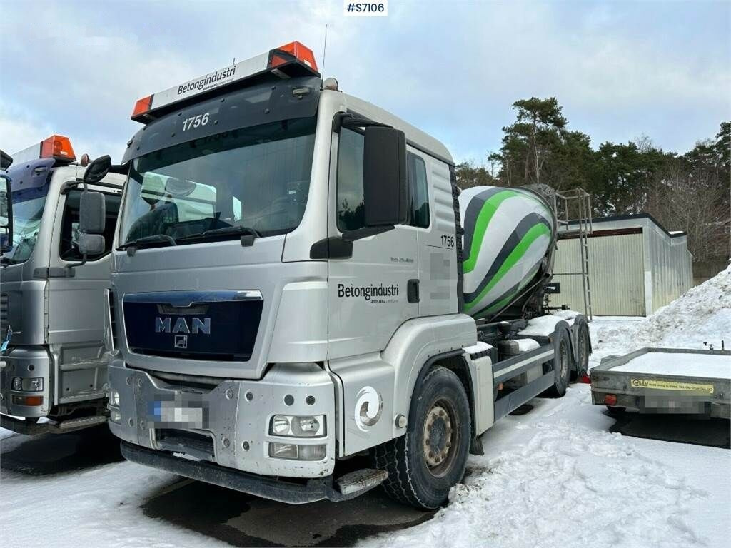 Camión hormigonera MAN TGS 26.400 6x2-2 BL Euro 6 Cement Truck: foto 2