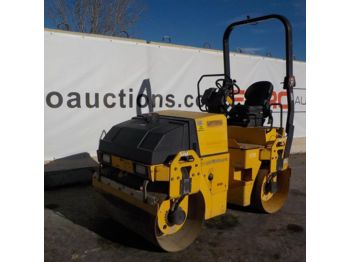  2007 Dynapac CC12-II Double Drum Vibrating Roller c/w Roll Bar (EPA Approved) - 60119718 - Plancha reversible