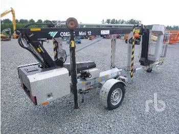 OMME MINI12EZ Electric Tow Behind Articulated - Plataforma articulada
