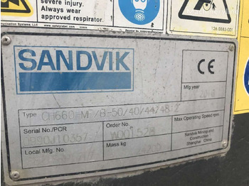 Trituradora de cono Sandvik CH660: foto 4