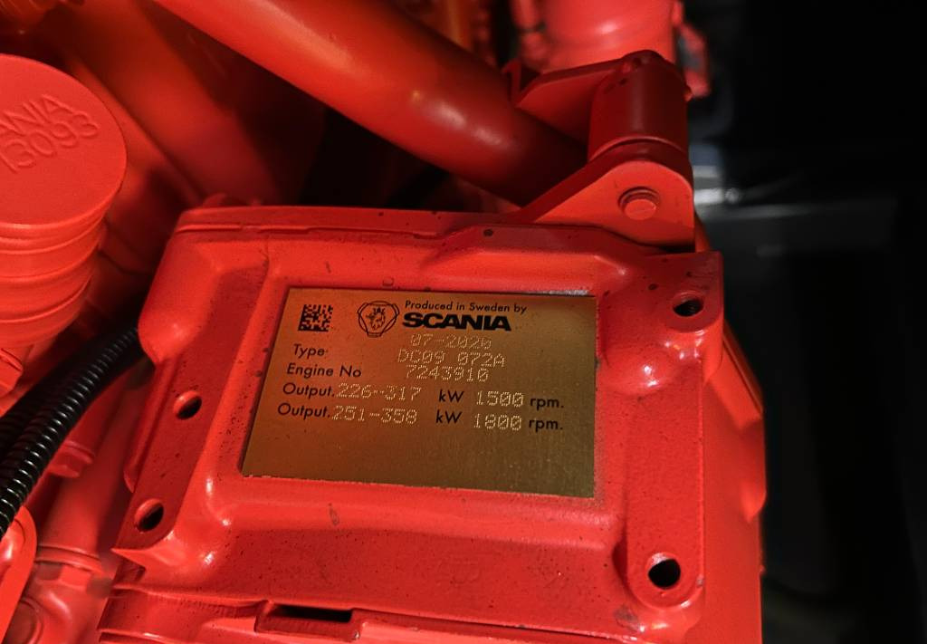 Generador industriale Scania DC09 - 275 kVA Generator - DPX-17946: foto 5