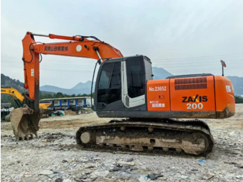 Excavadora de cadenas Second hand hitachi zx200 excavator zx200-3g zx200-5g 20 ton used excavator in china yard for sale: foto 5