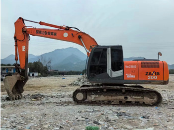 Excavadora de cadenas Second hand hitachi zx200 excavator zx200-3g zx200-5g 20 ton used excavator in china yard for sale: foto 3