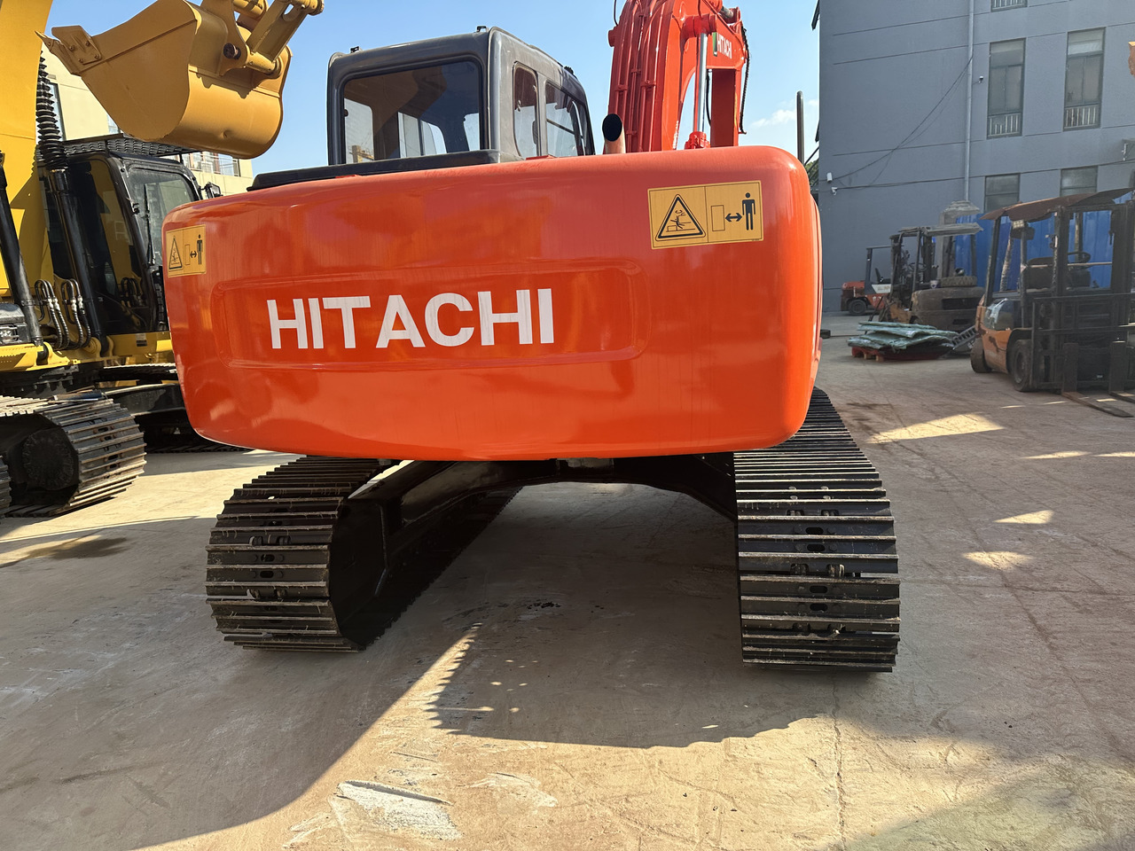 Excavadora de cadenas Used mini hitachi ex120 excavator Direct injection excavator for sale: foto 10