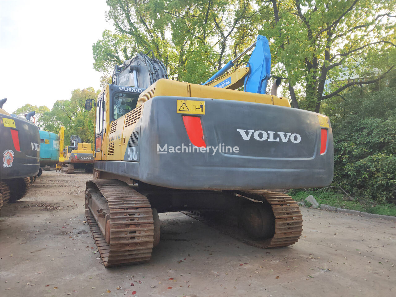 Excavadora de cadenas Volvo EC460BLC: foto 7