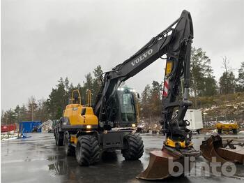 Excavadora de ruedas Volvo EW 160 D: foto 1