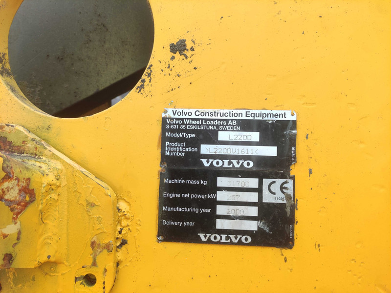 Cargadora de ruedas Volvo L220 wheel loader: foto 9