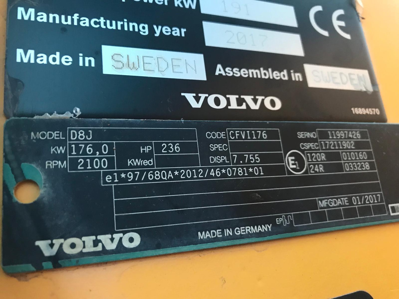 Cargadora de ruedas Volvo L 110 H Clean Machine: foto 22