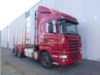 Scania R620 6X4 TIMBER TRUCK EURO 5 FULL STEEL  - Remolque forestal
