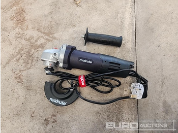  Unused Makute AG016 100mm 850W 240 Volt Angle Grinder (4 of) - Equipo de taller