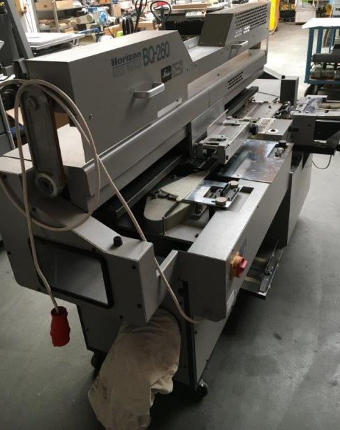 Máquina de impresión Horizon BQ-260 Einzangen-Heissleimbinder: foto 7