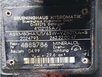 Hidráulica Ahlmann AL75-Brueninghaus A6VM80HA1U1/63W-Drive motor: foto 4