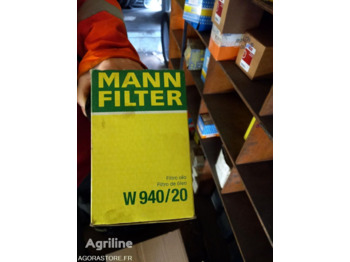  MANN-FILTER lot de 5 filtres W940-20 - Filtro de aire