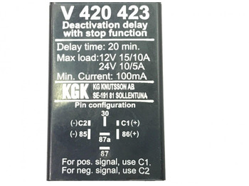 Sistema eléctrico KGK XF105 (01.05-): foto 5