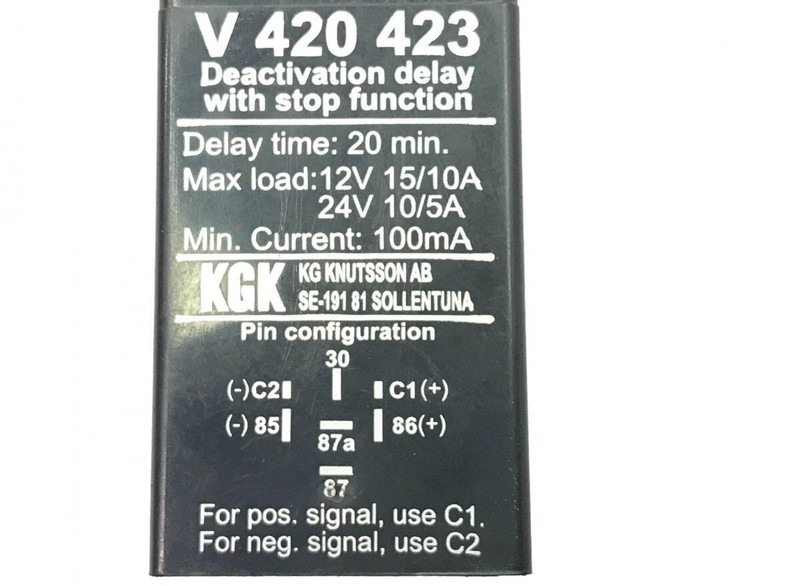 Sistema eléctrico KGK XF105 (01.05-): foto 5