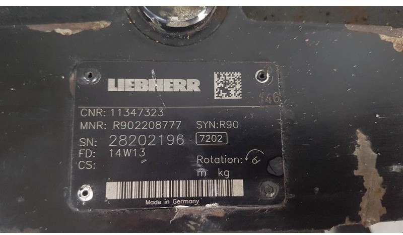 Hidráulica Liebherr 11347323 - L566/L576/L580 - Drive pump/Fahrpumpe: foto 5