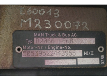 Motor para Camión MAN D2066LF68 EURO6 320PS: foto 5