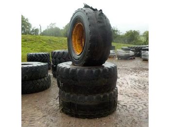  20.5R25 Tyre & Rim to suit Case 721D Wheeled Loader (3 of) - 5989-1 - Neumáticos y llantas
