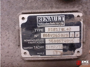 Caja de cambios para Camión Renault Occ Versnellingsbak Renault B18: foto 5