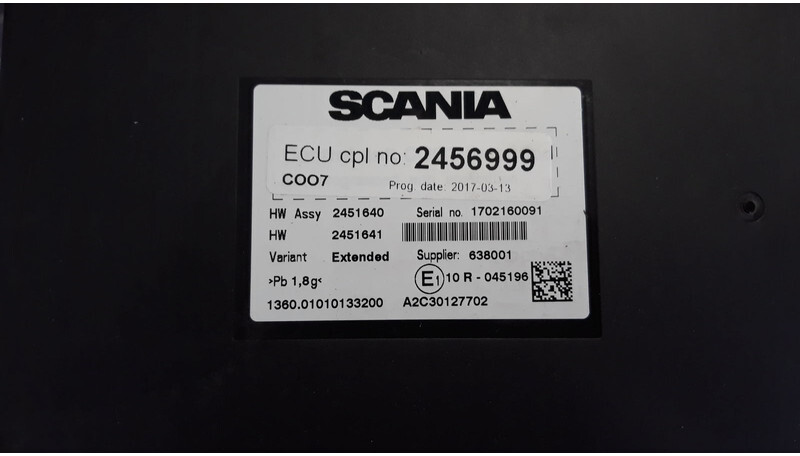 Recambio para Camión Scania ECU DC1305 COO7 ignition with key: foto 3