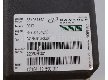 Unidad de control para Equipo de manutención Toyota/BT 220629-001 Danaher motion AC Superdrive motor controller 83Y05184A ACS4810-350F Rev 0012 sn. 0518412590011: foto 2