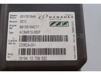 Unidad de control para Equipo de manutención Toyota/BT 220629-001 Danaher motion AC Superdrive motor controller 83Y05184A ACS4810-350F Rev 0012 sn. 0518412709032: foto 2