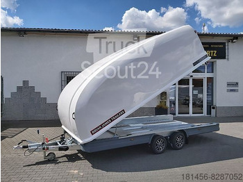 Remolque portavehículos nuevo Brian James Trailers Race Shuttle 3 Leichtmetallräder 100km/H: foto 3