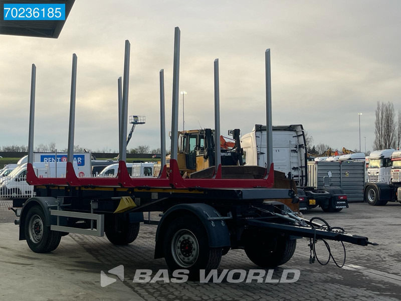 Remolque maderero nuevo EUROMIX 2A-CAT Wood Holztransport: foto 4