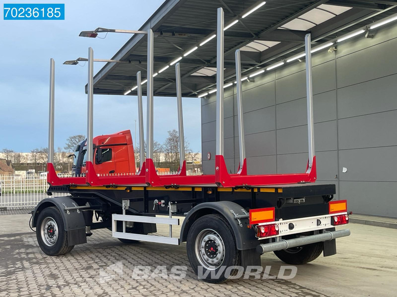 Remolque maderero nuevo EUROMIX 2A-CAT Wood Holztransport: foto 3