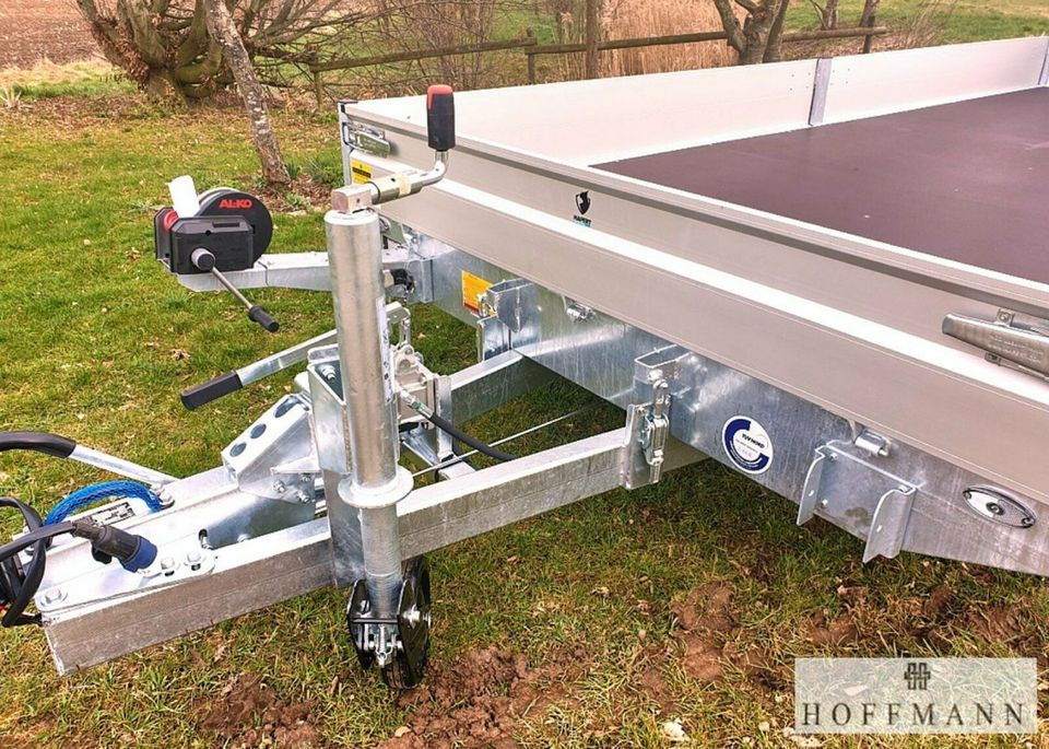 Remolque plataforma/ Caja abierta nuevo HG Hapert INDIGO-HT2 3500kg  455x200 cm Parabelfederung / AKTION: foto 9
