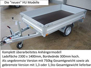 Remolque de coche nuevo Humbaur - HU152314 Hochlader gebremst 1,5to: foto 1