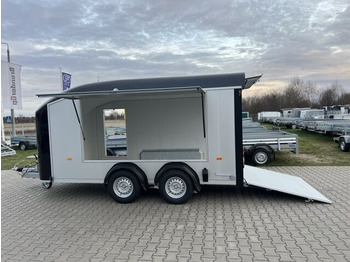 Debon C800 furgon van trailer 3000 KG GVW car transporter Cheval Liber - Remolque caja cerrada