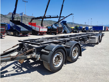 SCHMITZ CARGOBULL KO36 CHASIS MEGATRAILER 4 ejes - Remolque chasis