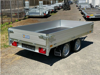 Saris PL 276 150 2000 kg - mit niedrig Fahrwerk  - Remolque plataforma/ Caja abierta