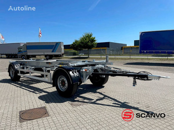 Hangler ZWP - H180 18 ton - Remolque portacontenedore/ Intercambiable