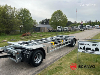Hangler ZWP - H200 20 ton - Remolque portacontenedore/ Intercambiable