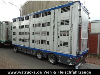 Menke 3 Stock Ausahrbares Dach  Vollalu Typ 2  - Remolque transporte de ganado