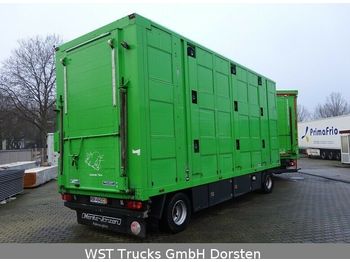 Menke 3 Stock   Vollalu  Lüfter  - Remolque transporte de ganado