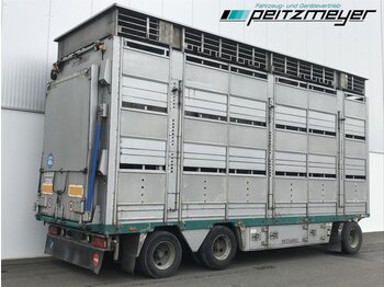  Pezzaioli Viehanhänger 3 Stock 3 Achs, Hubdach, LIA - Remolque transporte de ganado