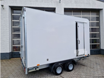 Remolque venta ambulante nuevo trailershop schöner Kofferanhänger niedrige Ladefläche Seitentür 2700kg 360x200x210cm Neuverkauf: foto 3