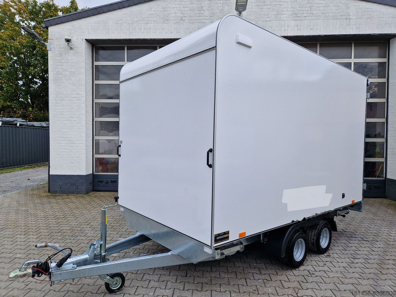 Remolque venta ambulante nuevo trailershop schöner Kofferanhänger niedrige Ladefläche Seitentür 2700kg 360x200x210cm Neuverkauf: foto 7