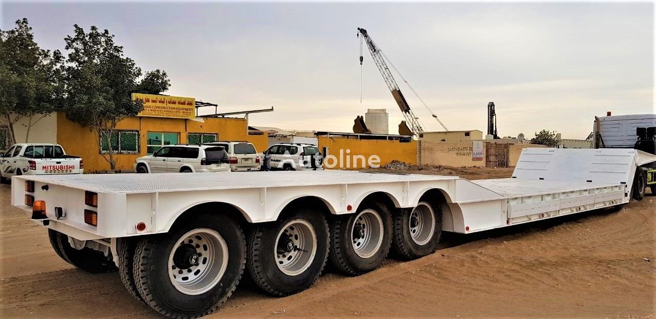 Semirremolque góndola rebajadas nuevo AME 120 Ton 4 Axle Front Loading Lowbed Semi-Trailer: foto 3
