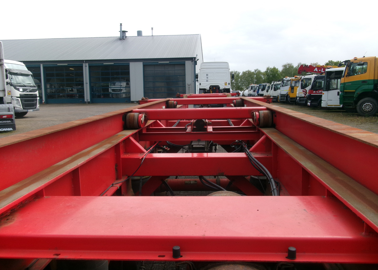Semirremolque portacontenedore/ Intercambiable Asca 3-axle container trailer 20-40-45 ft + hydraulics: foto 14