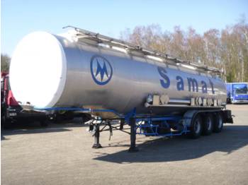 Semirremolque cisterna para transporte de substancias químicas BSLT Chemical tank inox 34 m3 / 4 comp: foto 1