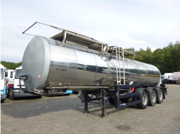 Semirremolque cisterna para transporte de alimentos Clayton Food tank inox 23.5 m3 / 1 comp: foto 1