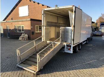 Semirremolque transporte de ganado Doornwaard Be oplegger vee trailer 5 ton's Veewagen doornwaard: foto 1