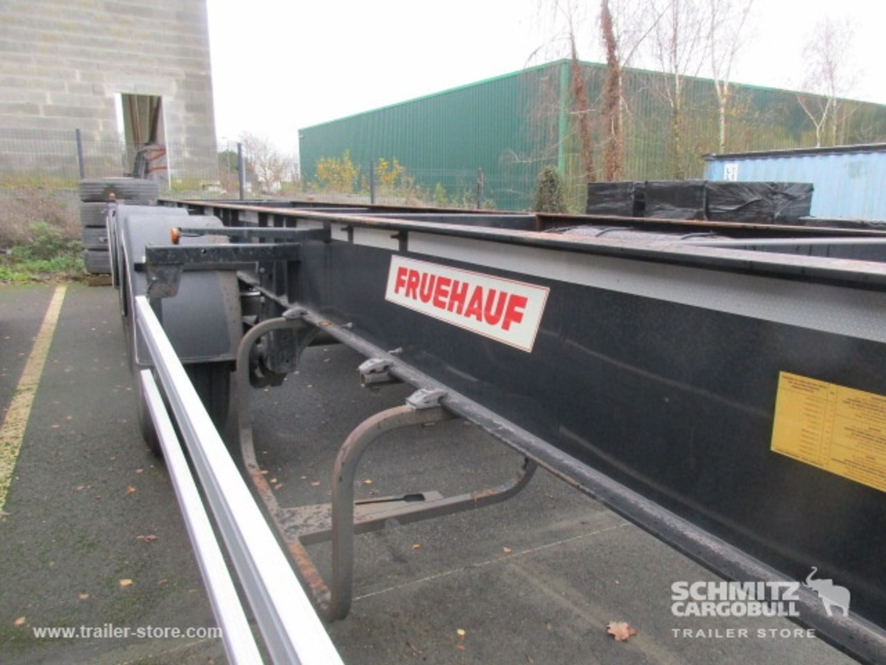 Semirremolque portacontenedore/ Intercambiable FRUEHAUF Containerchassis Standard: foto 9