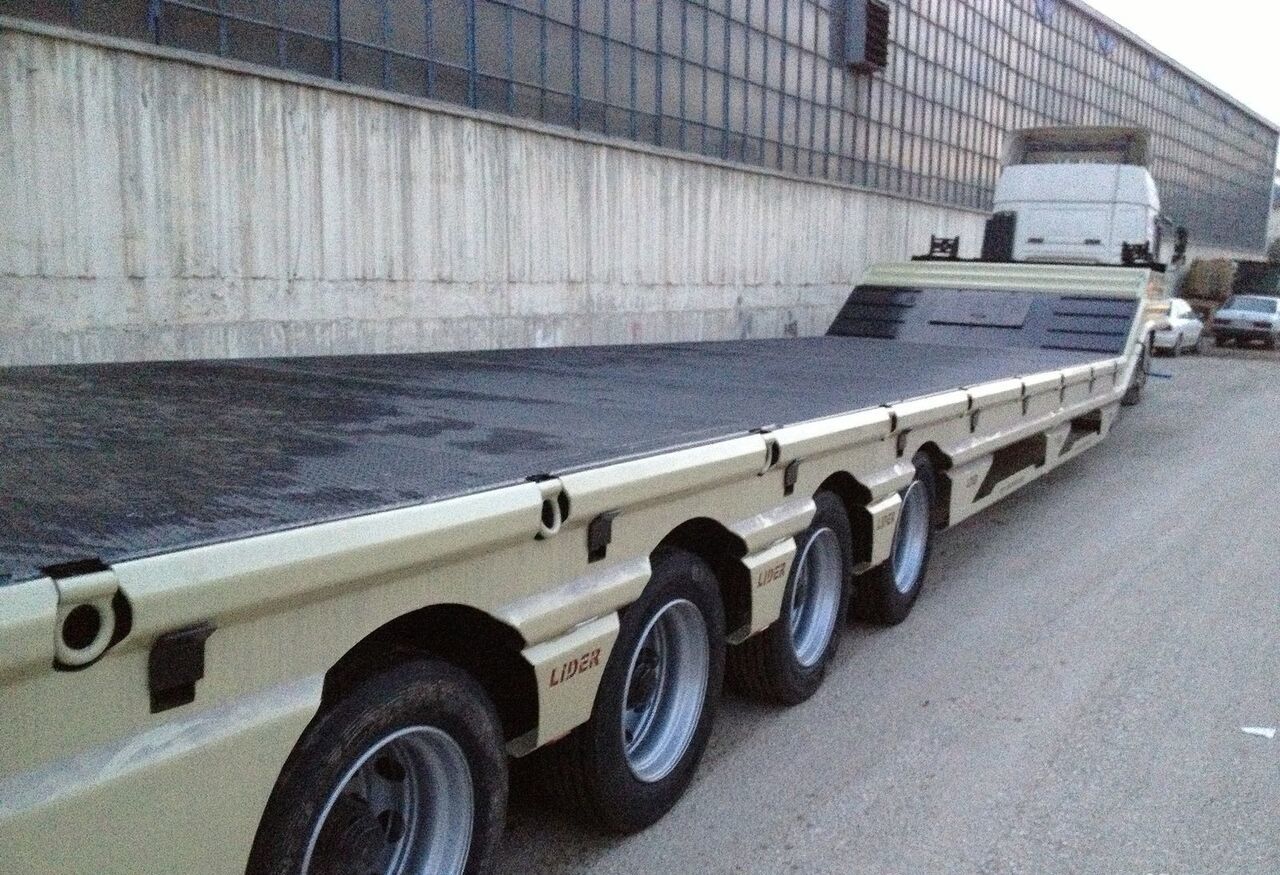 Semirremolque góndola rebajadas nuevo LIDER 2023 model 150 Tons capacity Lowbed semi trailer: foto 2