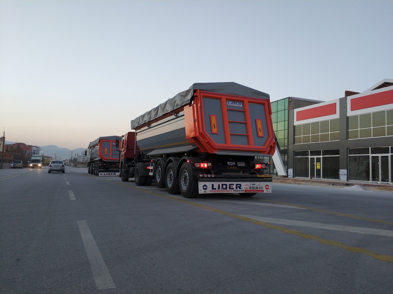 Semirremolque volquete para transporte de madera nuevo LIDER 2024 MODELS YEAR NEW (MANUFACTURER COMPANY LIDER TRAILER & TANKER: foto 10